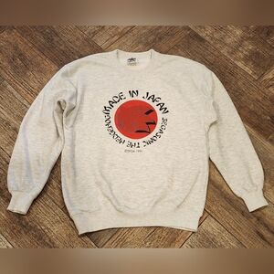 Vintage Sega Sonic 1991 Gray Sueter Size M